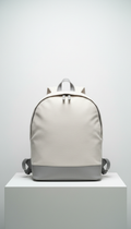 Mochila minimalista de lona resistente